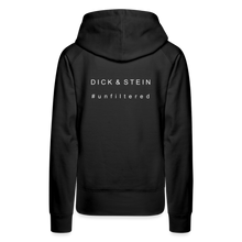 Lade das Bild in den Galerie-Viewer, DICK & STEIN - Women’s Premium Hoodie - black