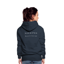 Lade das Bild in den Galerie-Viewer, DICK & STEIN - Women’s Premium Hoodie - navy