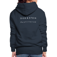 Lade das Bild in den Galerie-Viewer, DICK & STEIN - Women’s Premium Hoodie - navy