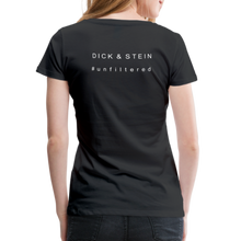 Lade das Bild in den Galerie-Viewer, DICK & STEIN - Women’s Premium T-Shirt - black