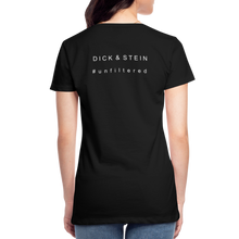 Lade das Bild in den Galerie-Viewer, DICK & STEIN - Women’s Premium T-Shirt - black