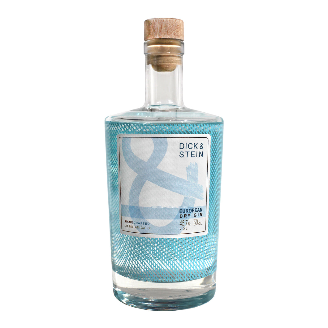 DICK & STEIN GIN - unfiltered london dry gin - 45,7% vol. - 50cl